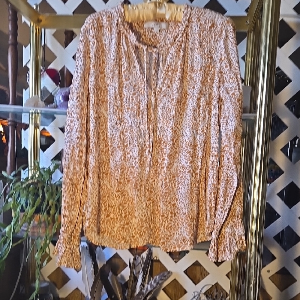 Women's Boho Hippy Chic Blouse Size XS-FC - Picture 5 of 5